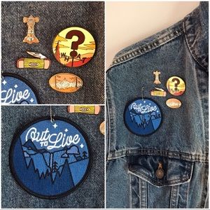 Explorer DIY patch & pin set Asilda Out to Live Patch Valley Cruise Ashco